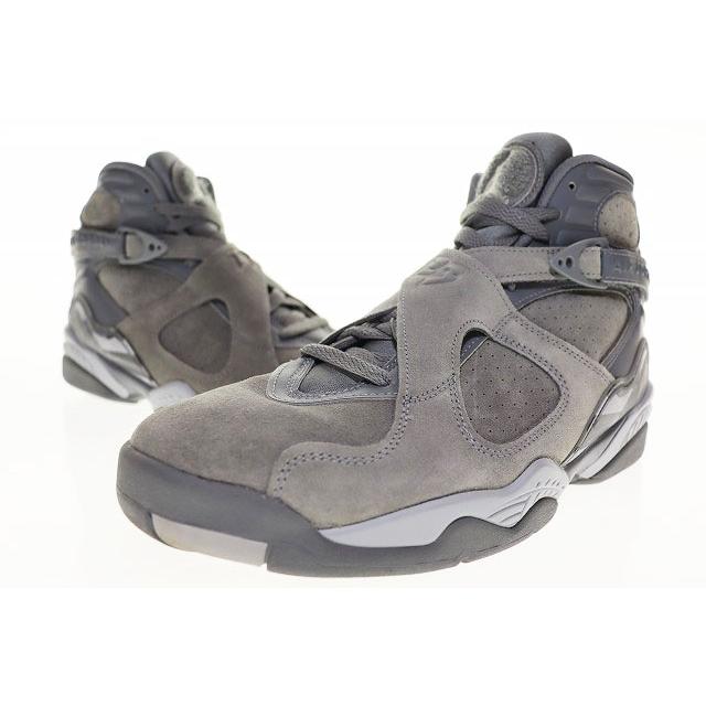 エアジョーダン8 グレー 27cm NIKE（ナイキ） NIKE AIR JORDAN 8 RETRO COOL GREY WOLF GREY 27.5cm