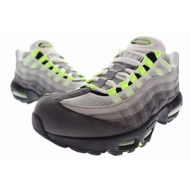 【中古】ナイキ NIKE AIR MAX 95 OG NEON YELLOW GRADATION 2018 26cm 554970-071 エア マックス ネオン ▲■250929 NIKE（ナイキ） NIKE AIR MAX 95 OG NEON YELLOW GRADATION 2018 27cm