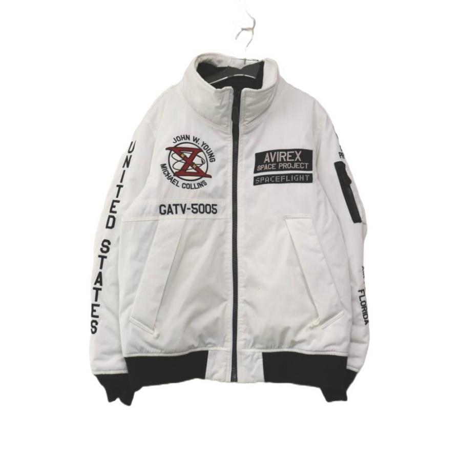 AVIREX（アヴィレックス） AVIREX SPACE WALK MA-1 GT-10 WHITE XL