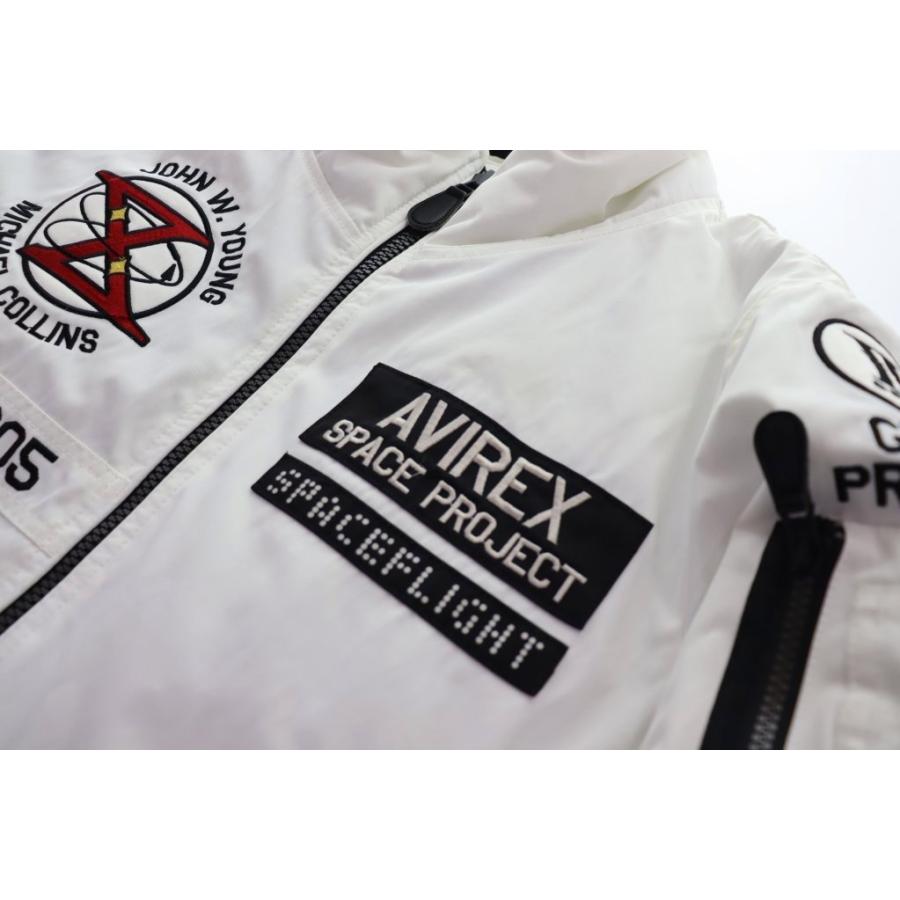 AVIREX（アヴィレックス） AVIREX SPACE WALK MA-1 GT-10 WHITE XL
