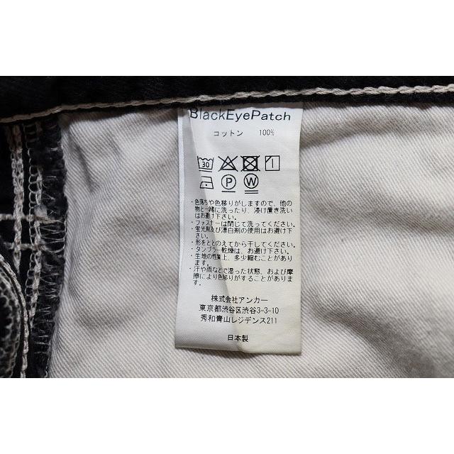 25SS BLACKEYEPATCH HANDLEWITHCARE M グレー ブラックアイパッチ THE BLACK EYE PATCH HANDLE WITH CARE DENIM