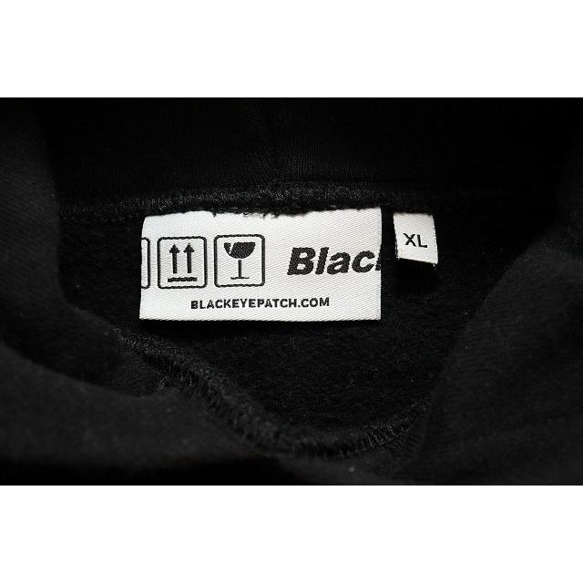 ブラックアイパッチ THE BLACK EYE PATCH DANGER HOT LABEL HOODIE XL