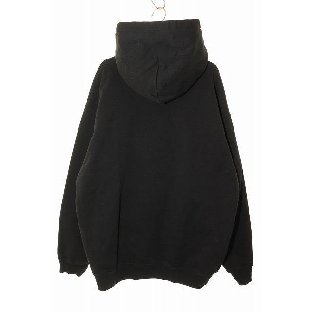 ダイム DIME MIMIC HOODIE BLACK XL ミミック プルオーバー フーディ