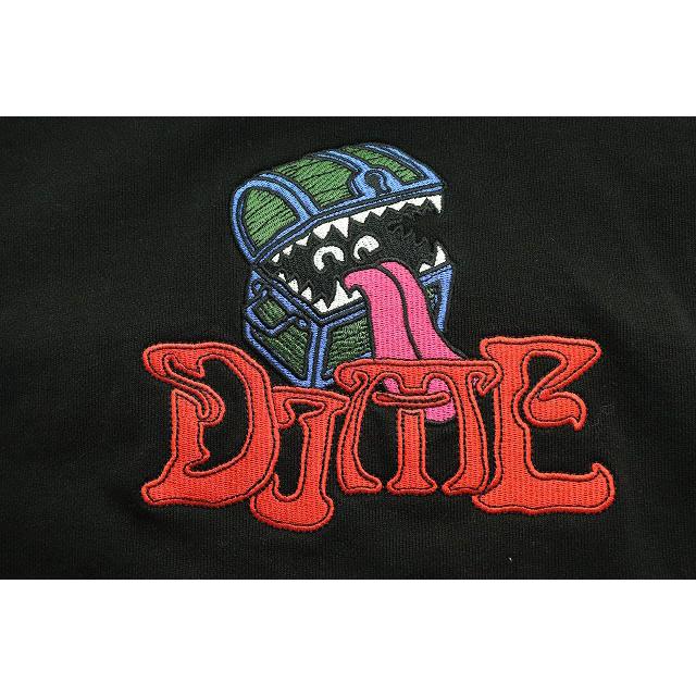 【XL】Dime ダイム 刺繍 MIMIC ミミック パーカー 美品 ダイム DIME MIMIC HOODIE BLACK XL ミミック プルオーバー フーディ