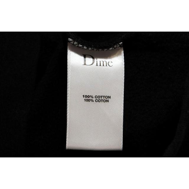 ダイム DIME MIMIC HOODIE BLACK XL ミミック プルオーバー フーディ