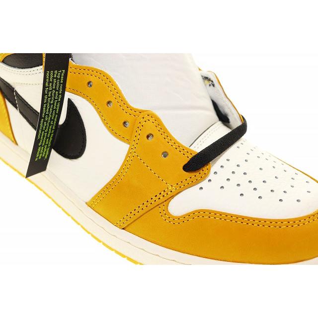 NIKE（ナイキ） NIKE AIR JORDAN 1 RETRO HIGH OG YELLOW OCHRE 29cm