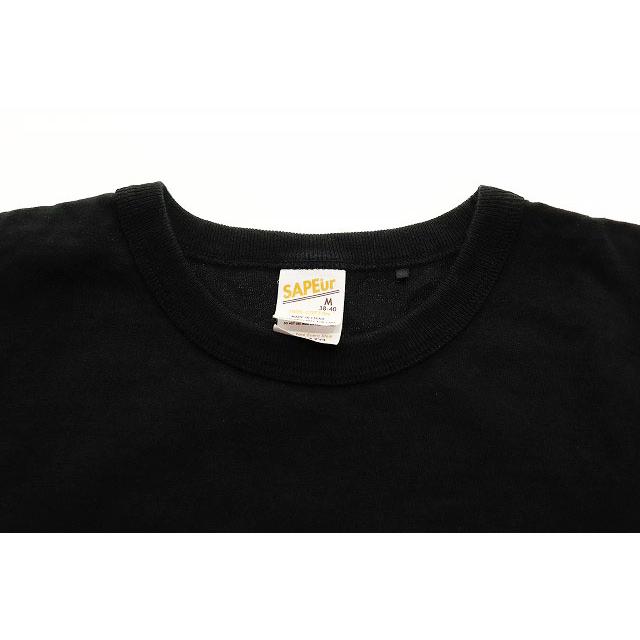 SAPEur HARLEQUIN S/S TEE BLACK SIZE M サプール ハーレクイン 半袖 T