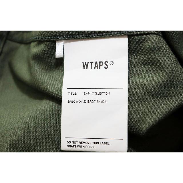 ダブルタップス WTAPS BUDS LS SHIRT COTTON TWILL OLIVE DRAB SIZE 4
