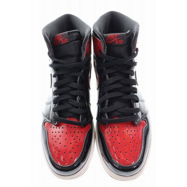 NIKE（ナイキ） NIKE AIR JORDAN 1 RETRO HIGH OG PATENT BRED 27.5cm 
