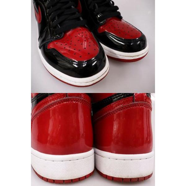 NIKE（ナイキ） NIKE AIR JORDAN 1 RETRO HIGH OG PATENT BRED 27.5cm 