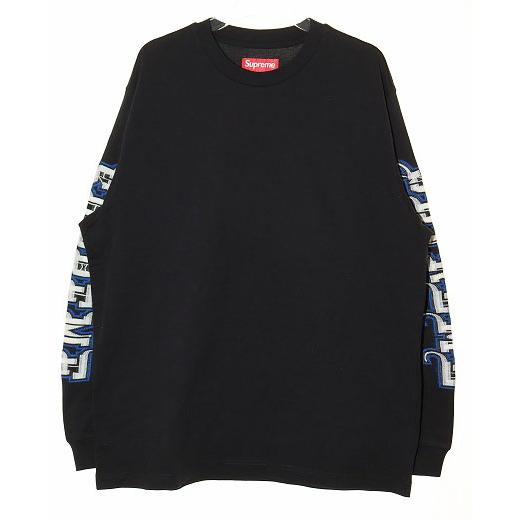 Supreme（シュプリーム） SUPREME 25FW INTARSIA SLEEVE L/S TOP BLACK 