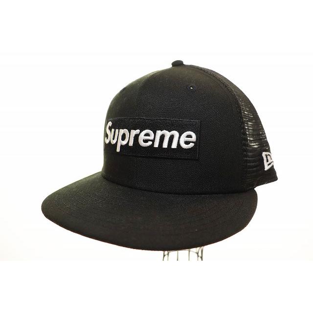 Supreme（シュプリーム） × NEW ERA 24SS BOX LOGO MESH CAP BLACK