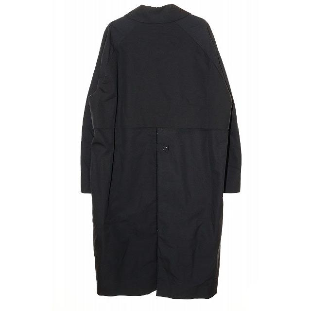 ヤエカ YAECA SOUTIEN COLLAR LONG COAT NAVY S 18552 ステン カラー