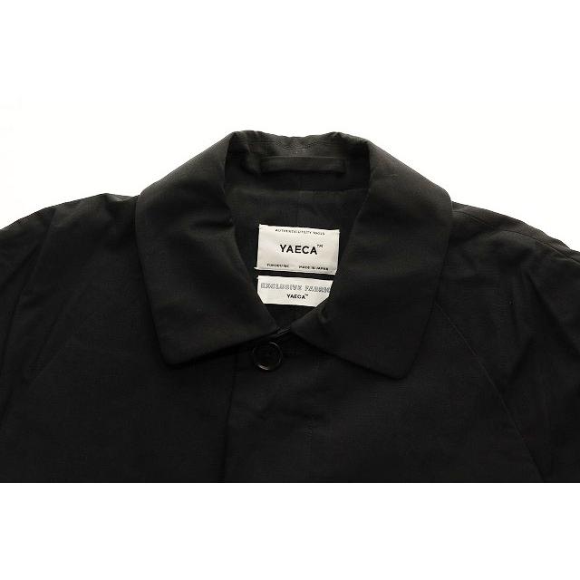 ヤエカ YAECA SOUTIEN COLLAR LONG COAT NAVY S 18552 ステン カラー