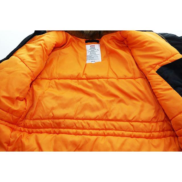 Supreme（シュプリーム） SUPREME 18AW LOGO TAPE N-3B PARKA BLACK S