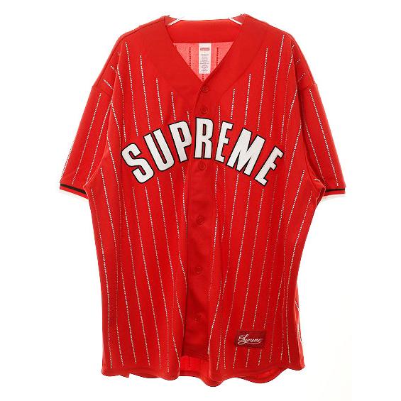 Supreme（シュプリーム） SUPREME 22SS RHINESTONE STRIPE BASEBALL