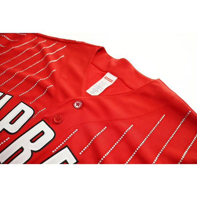 Supreme（シュプリーム） SUPREME 22SS RHINESTONE STRIPE BASEBALL