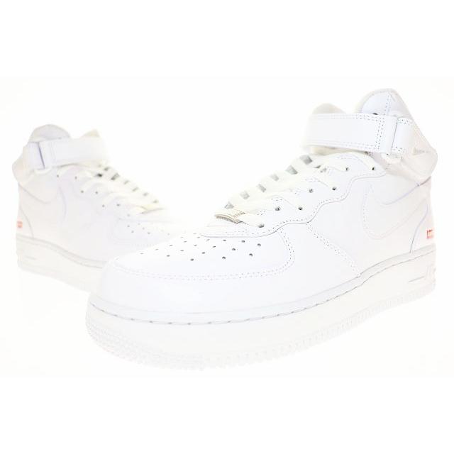 NIKE（ナイキ） NIKE AIR FORCE 1 MID SP SUPREME 2024 27.5cm WHITE