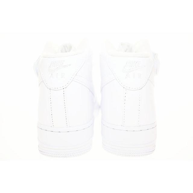 NIKE AIR FORCE 1 MID WHITE BLACK 新品未使用 エアフォース1 MID off-white ナイキ] エア フォース 1 ミッド x オフ