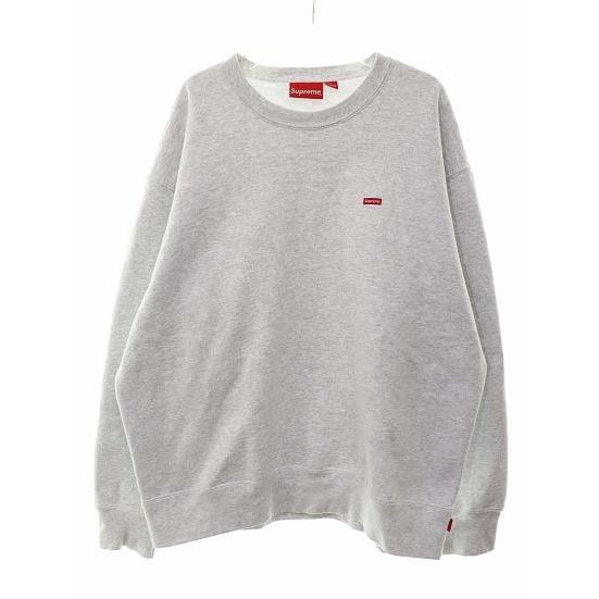 Supreme（シュプリーム） SUPREME SMALL BOX LOGO CREWNECK GREY L