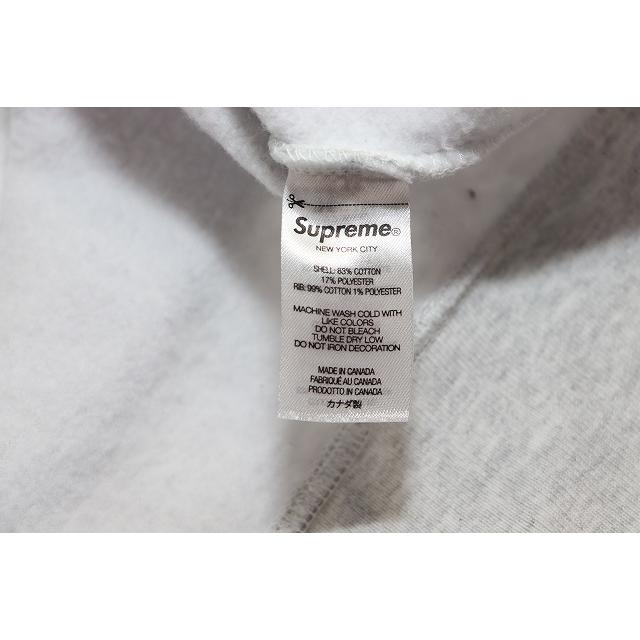Supreme（シュプリーム） SUPREME SMALL BOX LOGO CREWNECK GREY L