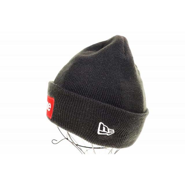 Supreme（シュプリーム） × NEW ERA BOX LOGO BEANIE BLACK ニューエラ