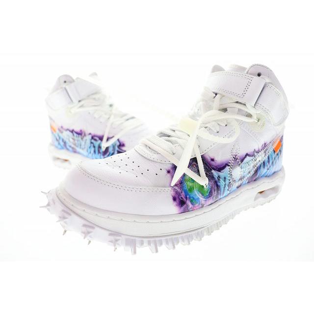 NIKE（ナイキ） × OFF WHITE AIR FORCE 1 MID SP LTHR GRAFFITI WHITE 