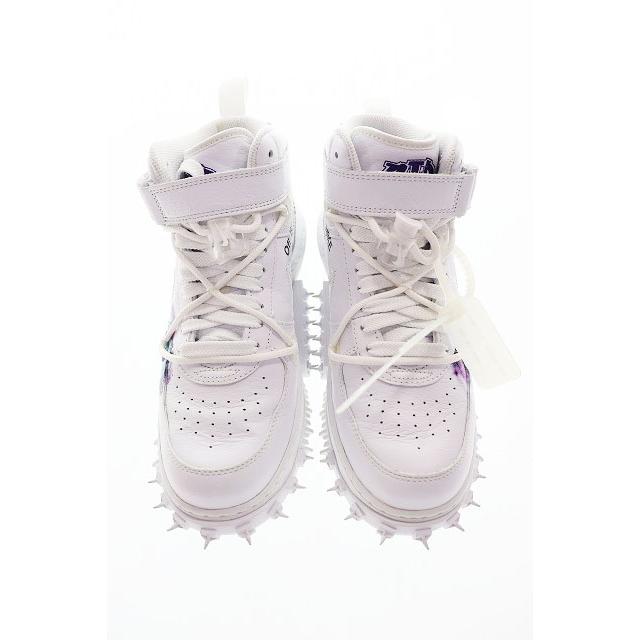 NIKE（ナイキ） × OFF WHITE AIR FORCE 1 MID SP LTHR GRAFFITI WHITE 