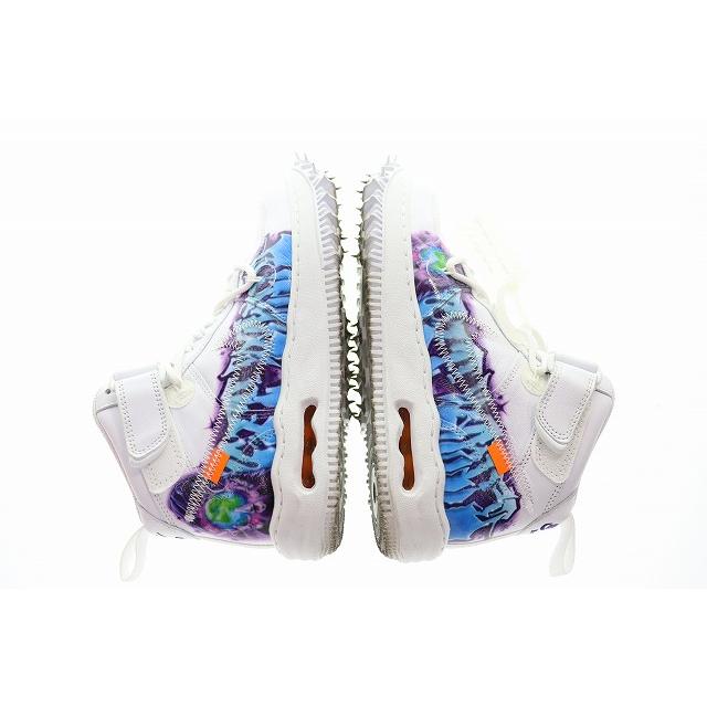 NIKE（ナイキ） × OFF WHITE AIR FORCE 1 MID SP LTHR GRAFFITI WHITE 
