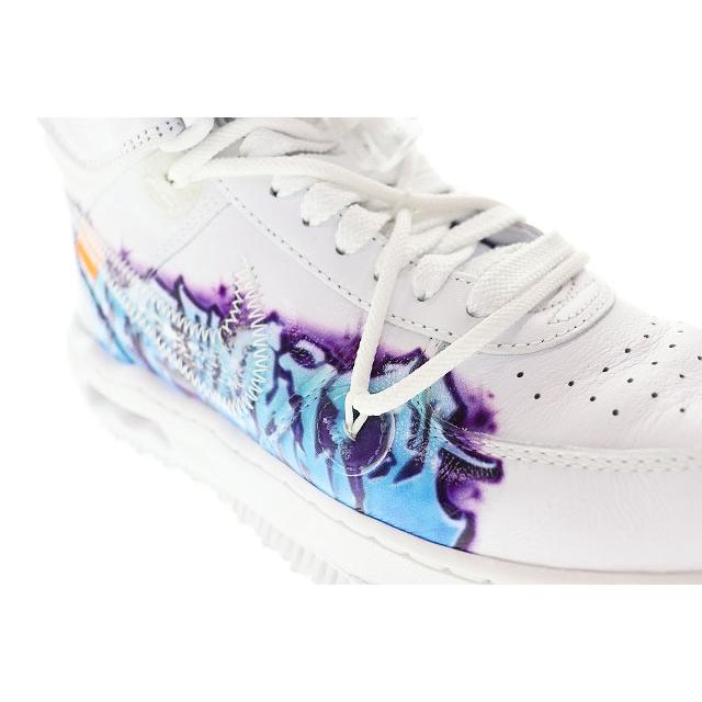 NIKE（ナイキ） × OFF WHITE AIR FORCE 1 MID SP LTHR GRAFFITI WHITE 