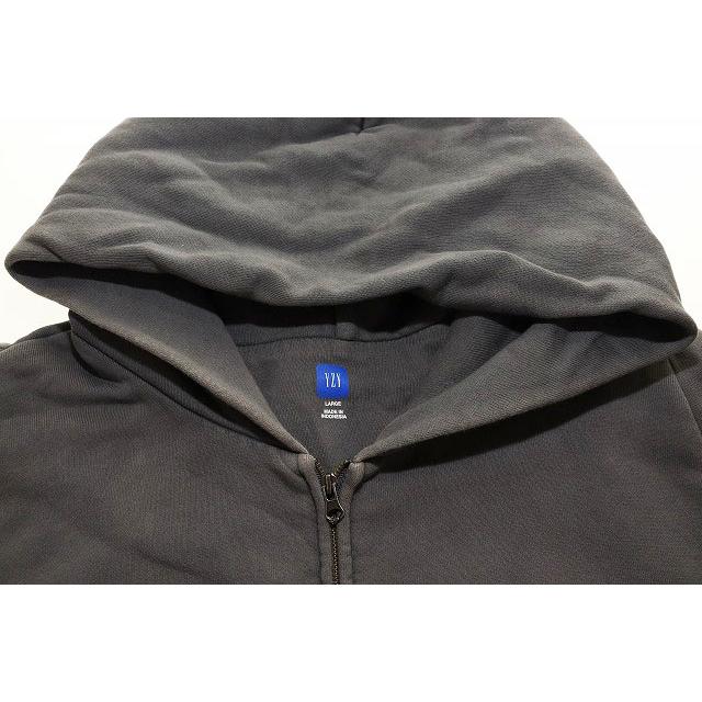 YEEZY × GAP ZIP HOODIE GRAY L イージー ギャップ フーディ パーカー