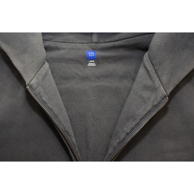 YEEZY × GAP ZIP HOODIE GRAY L イージー ギャップ フーディ パーカー