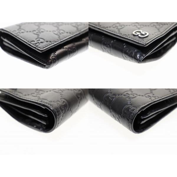 GUCCI（グッチ） シマレザー ウォレット ドリアン GG シグネチャー 長