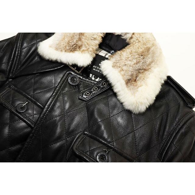 BURBERRY（バーバリー） BURBERRY BLACK LABEL ラムレザー コート L