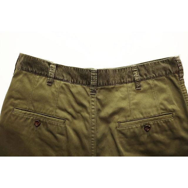 コムデギャルソン COMME des GARCONS COTTON LONG PANTS KHAKI M HB