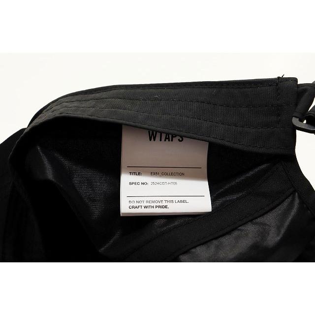 ダブルタップス WTAPS 25AW T-7 CAP NYLON. TUSSAH. PERTEX BLACK FREE