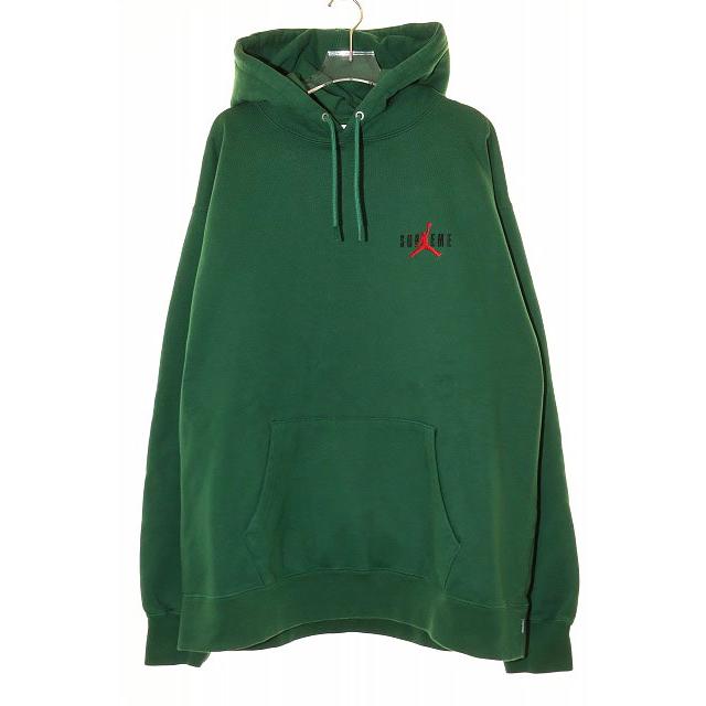 【新品未使用】supreme × air jordan パーカー　グリーン Supreme（シュプリーム） SUPREME 24AW JORDAN HOODED SWEATSHIRT
