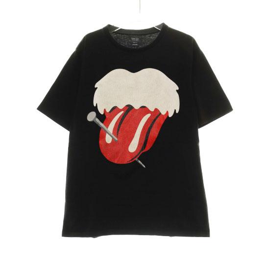ナンバーナイン NUMBER (N)INE 03AW THE ROLLING STONES TEE BLACK
