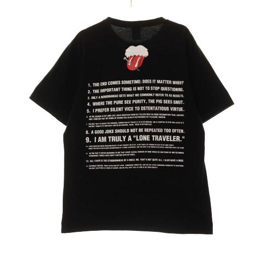ナンバーナイン NUMBER (N)INE 03AW THE ROLLING STONES TEE BLACK