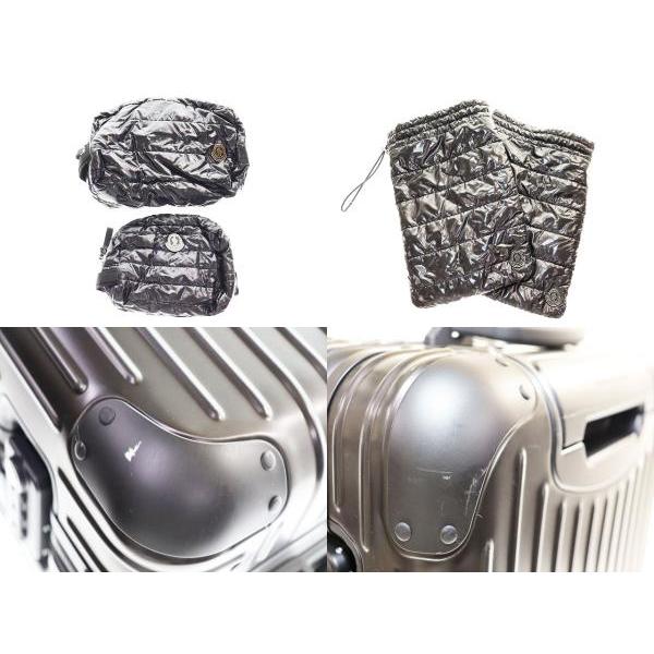 リモワ RIMOWA × MONCLER スーツケース 2017 28L ブラウン コラボ TSA 