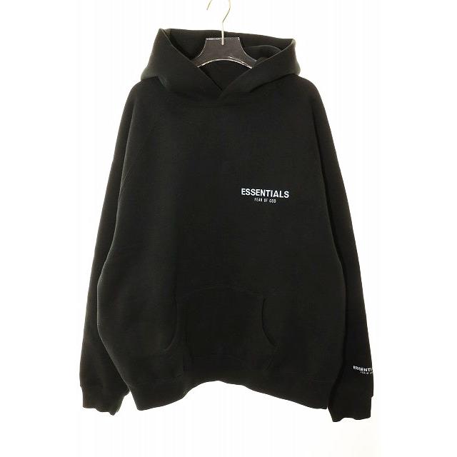 エフオージー エッセンシャルズ FOG ESSENTIALS LOGO HOODIE BLACK L 