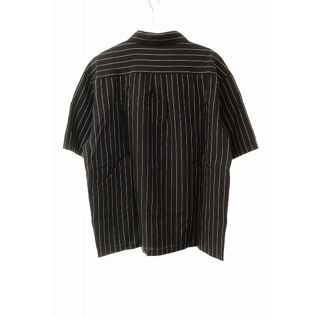 Supreme（シュプリーム） SUPREME 25SS STRIPE S/S PAJAMA SHIRT BLACK