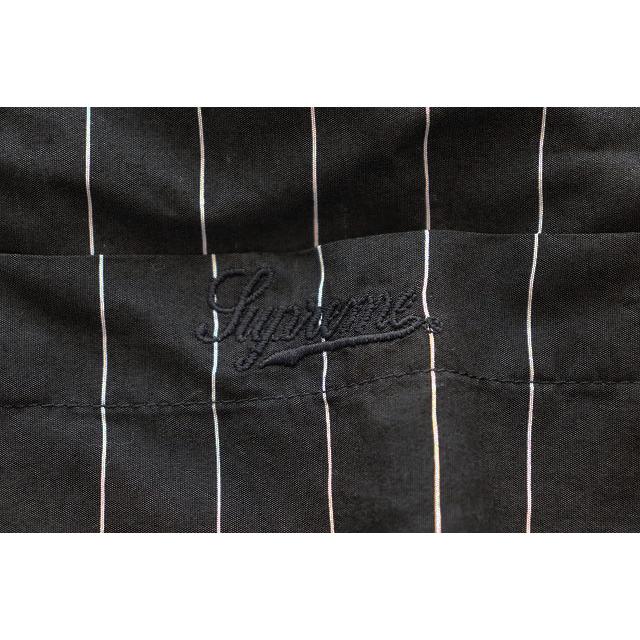 Supreme（シュプリーム） SUPREME 25SS STRIPE S/S PAJAMA SHIRT BLACK