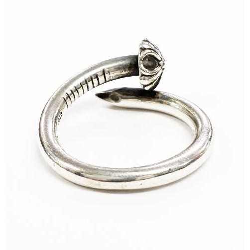 クロス ネイル リング シルバー925約20号 ネイルクロスボール シルバーリング 20号 CHROME HEARTS クロムハーツ