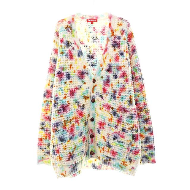 Supreme（シュプリーム） SUPREME 21AW WAFFLE KNIT CARDIGAN Lサイズ