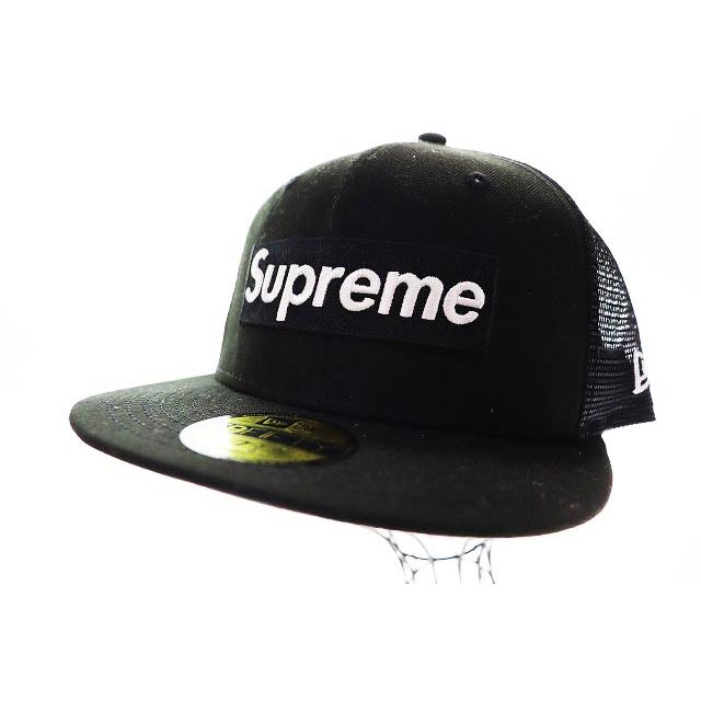 Supreme（シュプリーム） × NEW ERA 24SS BOX LOGO MESH BACK BLACK 