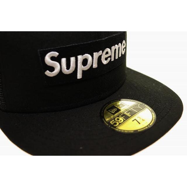 Supreme（シュプリーム） × NEW ERA 24SS BOX LOGO MESH BACK BLACK 