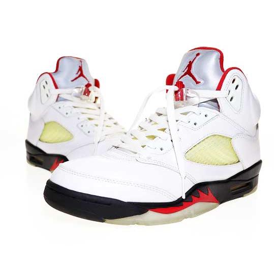 NIKE（ナイキ） AIR JORDAN 5 RETRO FIRE RED 26.5cm DA1911-102 エア 
