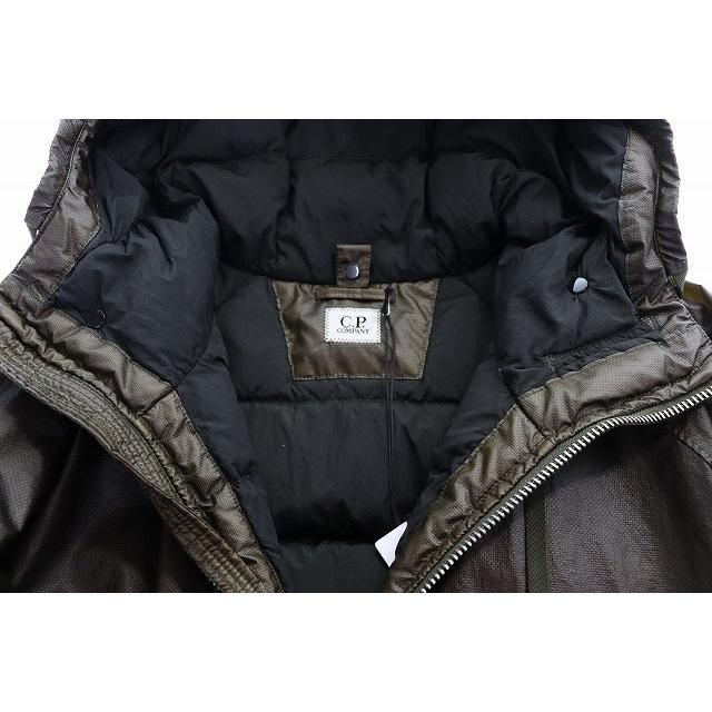 シーピーカンパニー C.P.COMPANY OPAL GOGGLE DOWN JKT L 19CMOW264A ゴーグル ダウン ジャケット アイビーグリーン ■260224 メンズの画像