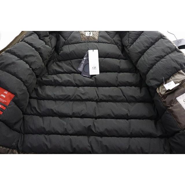シーピーカンパニー C.P.COMPANY OPAL GOGGLE DOWN JKT L 19CMOW264A ゴーグル ダウン ジャケット アイビーグリーン ■260224 メンズの画像